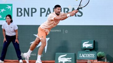 Tenis: Novak Djokovic s-a calificat în turul al treilea la Roland Garros