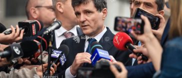 VIDEO Dronă căzută la Galați/ Nicușor Dan – vizită la blocul afectat: Sunt estimări că au fost peste 30 kg de explozibil clasic