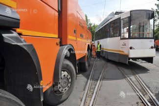 ISUBIF: Tramvai deraiat în Valea Cascadelor; patru persoane au ajuns la spital