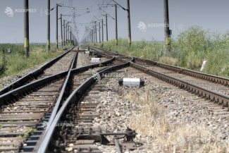 Circulația feroviară este întreruptă pe distanța Izvoru Oltului – Izvoru Mureșului – Voșlobeni