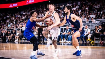 Baschet masculin: U BT Cluj egalează la general pe Buducnost, 1-1, în sferturile Ligii Adriatice