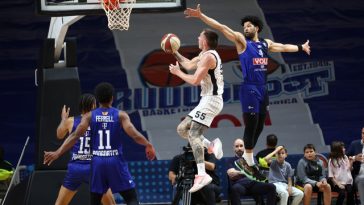 Baschet masculin: Buducnost – U BT Cluj, scor 86-73, în primul meci din sferturile Ligii Adriatice