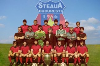 Preşedintele Nicuşor Dan i-a decorat pe membrii echipei de fotbal a Clubului Sportiv al Armatei „Steaua”,  la a 40-a aniversare de la câştigarea Cupei Campionilor Europeni de la Sevilla