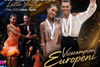 Dans sportiv: Patrick Berbece şi Andreea Sturzinschi, a treia medalie europeană în 2026: argint la tineret – latin