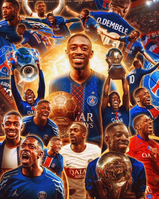 Fotbal: Ousmane Dembele (PSG) a fost desemnat pentru al doilea an consecutiv cel mai bun jucător al sezonului din Ligue 1