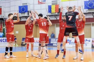 Volei masculin: Dinamo Bucureşti, victorie în decisiv cu Arcada Galaţi şi câştigă titlul 20 din palmares