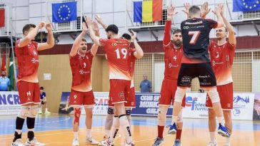 Volei masculin: Dinamo Bucureşti, victorie în decisiv cu Arcada Galaţi şi câştigă titlul 20 din palmares