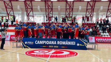Handbal masculin: Dinamo Bucureşti, victorie cu SCM Poli Timişoara în ultimul meci al sezonului, încheiat cu titlul, Cupa şi Supercupa României