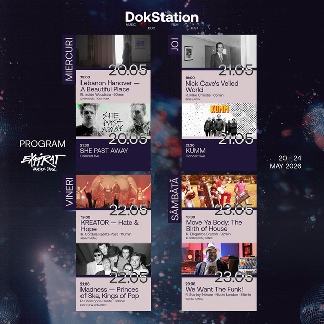 Reperele ediţiei DokStation – Music Doc Film Fest: Filme despre David Bowie, Kreator, Paul Di’Anno, Marianne Faithfull, Boy George, Jimmy Somerville