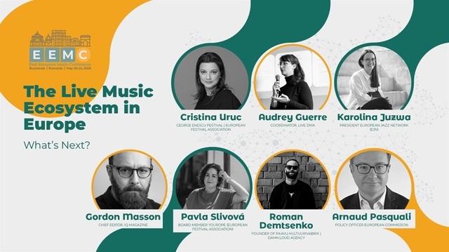 East European Music Conference are loc între 20 – 24 mai, la Bucureşti