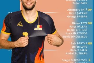 Volei masculin: Naţionala se reuneşte cu 19 jucători, la Mioveni, pentru pregătirea şi participarea la turneele European League
