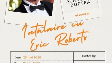 Celebrul actor american Eric Roberts, în România pentru un film dedicat adolescenţilor