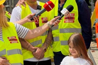 După Cuba Gooding Jr., Eric Roberts a vizitat şantierul noii Clinici de Psihiatrie Pediatrică de la Obregia