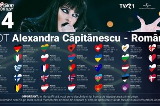 Alexandra Căpitănescu intră în Marea Finală Eurovision 2026 cu numărul 24. TVR transmite în direct spectacolul de la Viena/ Cum poate vota publicul din România