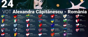 Alexandra Căpitănescu intră în Marea Finală Eurovision 2026 cu numărul 24. TVR  transmite în direct spectacolul de la Viena/ Cum poate vota publicul din România