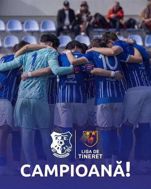 Farul Constanţa este campioana Ligii de Tineret, ediţia 2025/2026