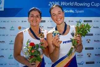 Canotaj: Patru medalii pentru România la Cupa Mondială I de la Sevilla / Radiş şi Bodnar, pe prima treaptă a podiumului