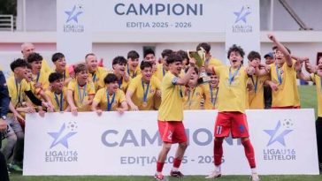 FCSB a câştigat Liga Elitelor U16 după ce a învins-o în finala pentru titlu pe Rapid