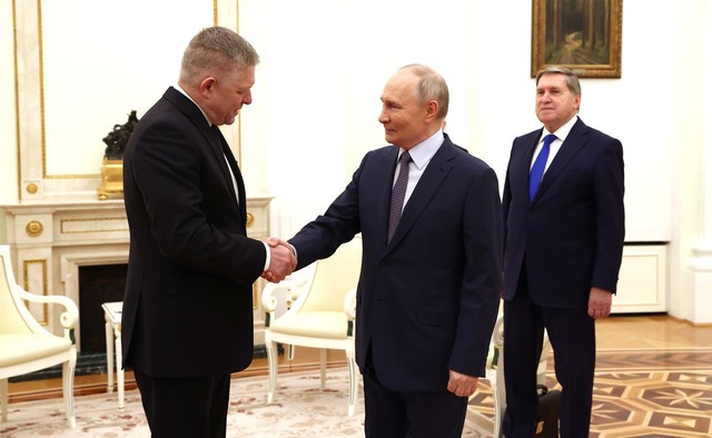 Putin îi dă asigurări lui Fico că Rusia va satisface cererea de energie a Slovaciei