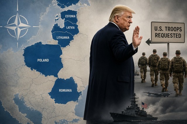 POLITICO: Cinci ţări din prima linie NATO, între care şi România, se luptă pentru trupele americane după anunţul lui Trump privind retragerea din Germania