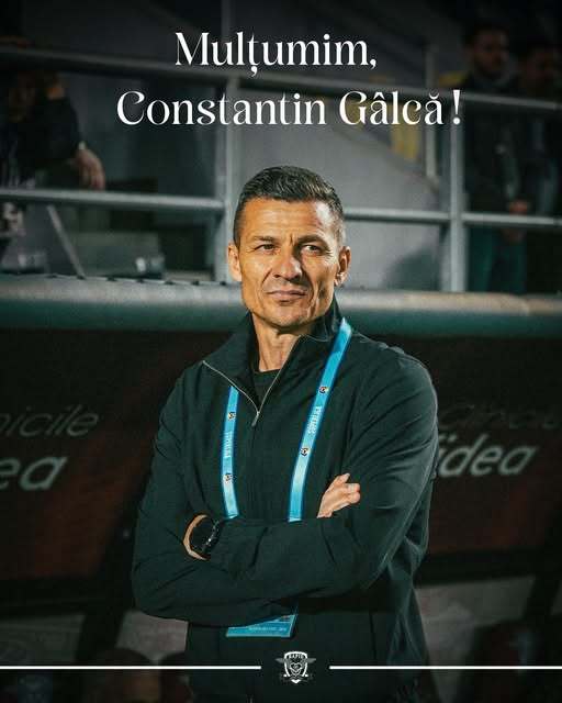 Superliga: FC Rapid a anunţat despărţirea de antrenorul Constantin Gâlcă