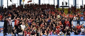 Handbal feminin: Gloria Bistriţa, campioană naţională în premieră. Titlul va fi sărbătorit în mijlocul oraşului