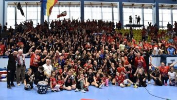 Handbal feminin: Gloria Bistriţa, campioană naţională în premieră. Titlul va fi sărbătorit în mijlocul oraşului