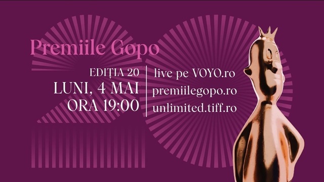 Gala aniversară Gopo – 900 de invitaţi, momente speciale şi cele mai aşteptate premii ale serii/ „Dinţi de lapte” conduce lista nominalizărilor