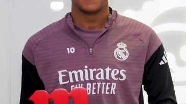 Fotbal: Kylian Mbappé a fost desemnat cel mai bun jucător al Realului în acest sezon