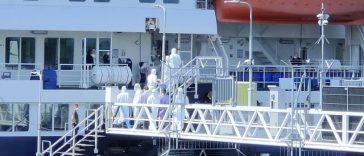 Nava afectată de hantavirus a ajuns la Rotterdam. Echipajul a fost pus în carantină, iar vasul urmează să fie dezinfectat