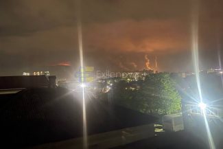 Incendiu la un depozit petrolier rus din Novorossiisk în urma unui atac cu drone ucrainene