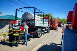 Suceava: Un ligru şi un fazan au murit în urma unui incendiu izbucnit la grădina zoologică privată din Zahareşti/ Proprietarul, transportat la spital după ce s-a intoxicat cu fum
