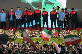 Iranul a organizat un miting de susţinere a echipei naţionale înainte de Cupa Mondială – VIDEO