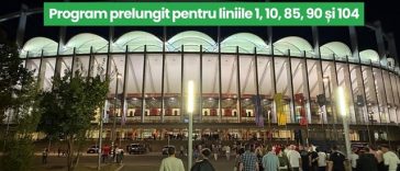 Concertul „Iron Maiden” pe Arena Naţională – Trasee modificate în zonă. Liniile 1, 10, 85, 90 şi 104 vor avea program de circulaţie prelungit