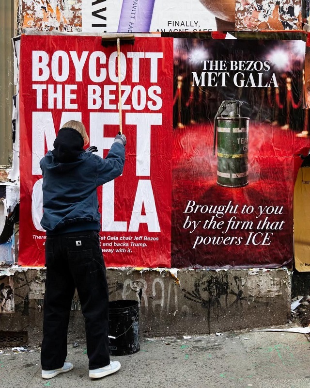 O campanie anti-Bezos îndeamnă la boicotarea Met Gala din New York – FOTO
