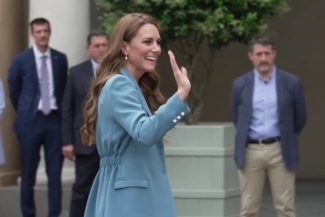 Prinţesa Kate a fost primită călduros în Italia, în prima sa vizită oficială în străinătate de la tratamentul împotriva cancerului