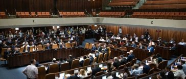 Majoritatea care susţine guvernul Netanyahu a depus un proiect de lege pentru dizolvarea Parlamentului în vederea organizării de alegeri anticipate