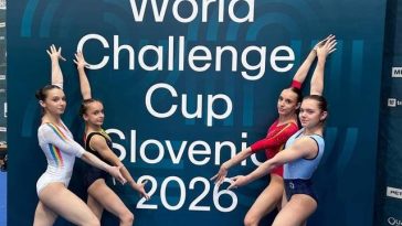 Gimnastică: Alexia Blănaru, medalie de aur în finală la bârnă, la World Challenge Cup de la Koper