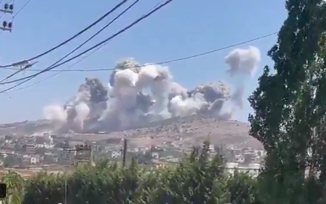 Israelul a bombardat intens Libanul extinzându-şi operaţiunile terestre dincolo de zona de securitate