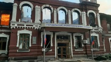 Kievul dezminte că a vizat civili, după acuzaţii ale lui Putin cu privire la un atac sângeros la un liceu în Lugansk