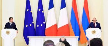 Macron şi Paşinian semnează, la Erevan, un parteneriat strategic care consolidează legăturile Franţei cu Armenia