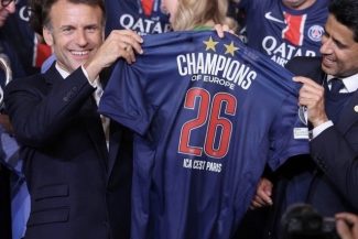 Emmanuel Macron salută triumful echipei PSG în Liga Campionilor: „Franţa este mândră”, „o nouă stea străluceşte peste Paris”