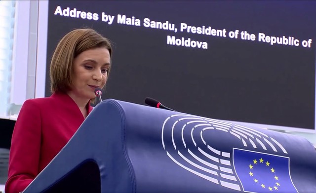 Maia Sandu începe un turneu în Europa pentru a obţine avansarea procesului de aderare la UE a Republicii Moldova