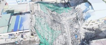 Filipine: O clădire în construcţie s-a prăbuşit, 19 persoane sunt date dispărute
