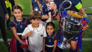 Aleksander Ceferin a uitat să-i înmâneze o medalie lui Marquinhos la finala Ligii Campionilor. Greşeala a fost remediată cu ajutorul lui Dembele – VIDEO