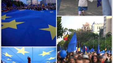Marş pro-Europa, de 9 Mai, în Bucureşti/ Organizatori: Acum este momentul să susţinem vocea comună a Europei – împotriva slăbiciunilor interne şi a ameninţărilor externe