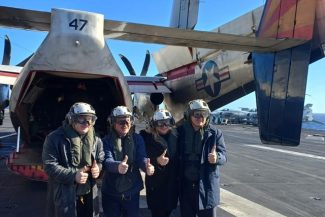 Argentina: Preşedintele Milei, la bordul portavionului american USS Nimitz în cadrul unor exerciţii comune – VIDEO