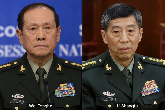 China i-a condamnat la moarte pentru corupţie pe foştii miniştri ai apărării Wei Fenghe şi Li Shangfu. Executarea pedepsei este suspendată pe o perioadă de doi ani