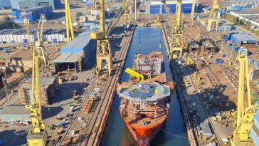 Creditorii Damen Mangalia decid strategia de vânzare a şantierului. Valoarea lui poate oscila între 84 şi 184 de milioane de euro
