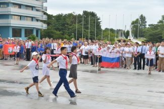 O tabără internaţională pentru copii din Coreea de Nord, Songdowon, sancţionată de Regatul Unit cu privire la primirea unor copii ucraineni deportaţi în Rusia